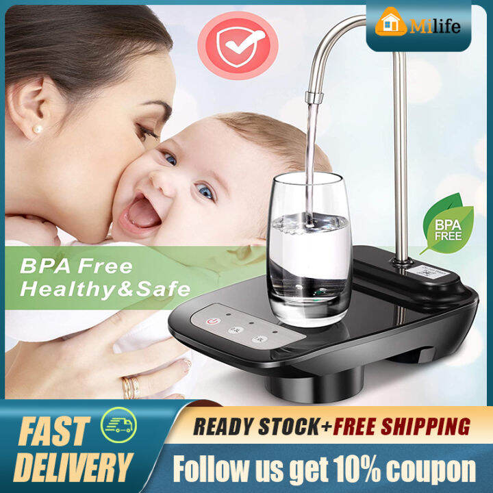 【Ready Stock】Rechargeable Electric Water Dispenser Pump YH001
