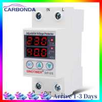 [7 Day Refund Guarantee] SVP-916 Adjustable Voltage Surge Protector Limit Current Protection (40A) [Arrive 1-3 Days]