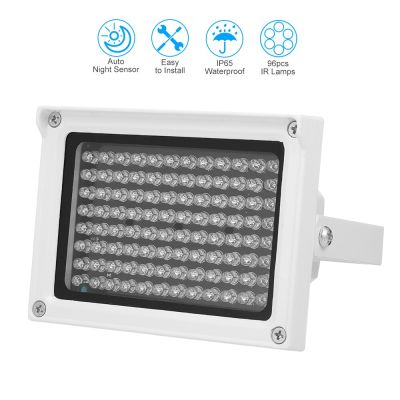 【Stylish】 96 LEDS IR Illuminator Array โคมไฟ Night Vision กล้องวงจรปิดกันน้ำกลางแจ้งเติมสำหรับกล้องวงจรปิด Security Camera