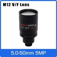 5Megapixel Varifocal M12 Mount CC Lens 5-50mm Long Distance View 12.7 inch Manual Focus and Zoom For 1080P5MP IPAHD Camera