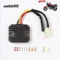 WINNERGO ตัวควบคุมแรงดันไฟฟ้ารถจักรยานยนต์ Rectifier สำหรับ Cagiva Raptor 650 2001-2007 8000A5542 DL V-Strom 2004-2009 Qfol7x 32800-16G01