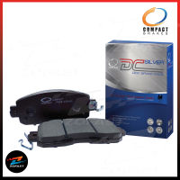 Compact Brakes ผ้าเบรคหน้า เบรคหน้า ซูซูกิ สวิฟ SUZUKI SWIFT 1.5 ปี 2010 , SWIFT1.2 ECO 2012 CIAZ เซียส 2015 DCC1818 Zofast Autopart