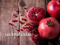 ทับทิม เมล็ดพันธุ์ทับทิม  Pomegranate Seed บรรจุ 5 เมล็ด 10 บาท