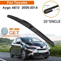 [A Neotype]ใบปัดน้ำฝนรถยนต์สำหรับโตโยต้า Aygo AB10 2005 2014กระจกยางซิลิโคนเติมปัดน้ำฝนหน้าต่างด้านหน้า26 Quot; อุปกรณ์รถยนต์เดียว