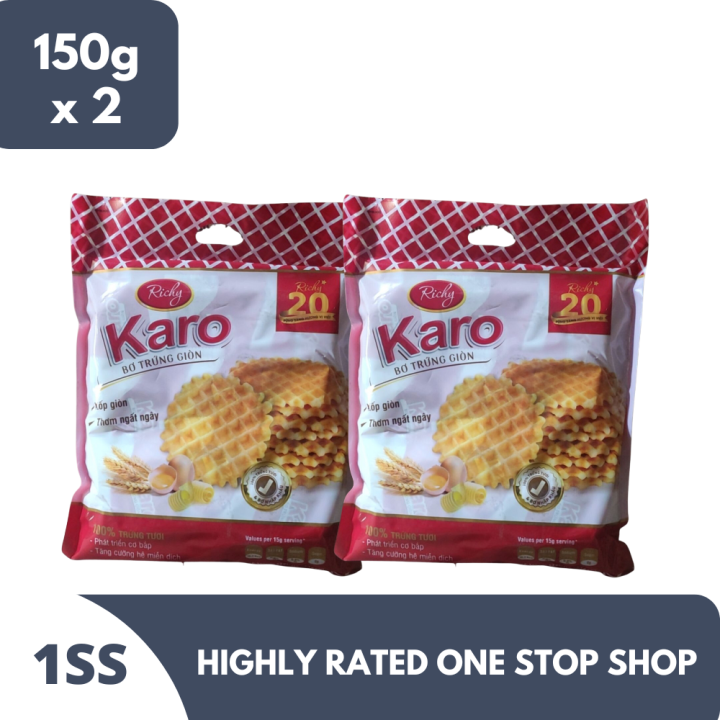 Richy Karo Waffles 150g x 2 | Lazada PH