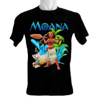 Kids T-Shirt cartoon Moana  graphic Tops Boys Girls Distro Age 1 2 3 4 5 6 7 8 9 10 11 12 Years