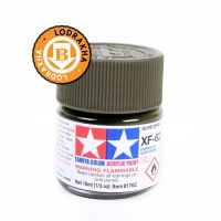 สีเขียวมะกอกสูตรน้ำ Tamiya Acrylic XF62 Olive Drab 10ml