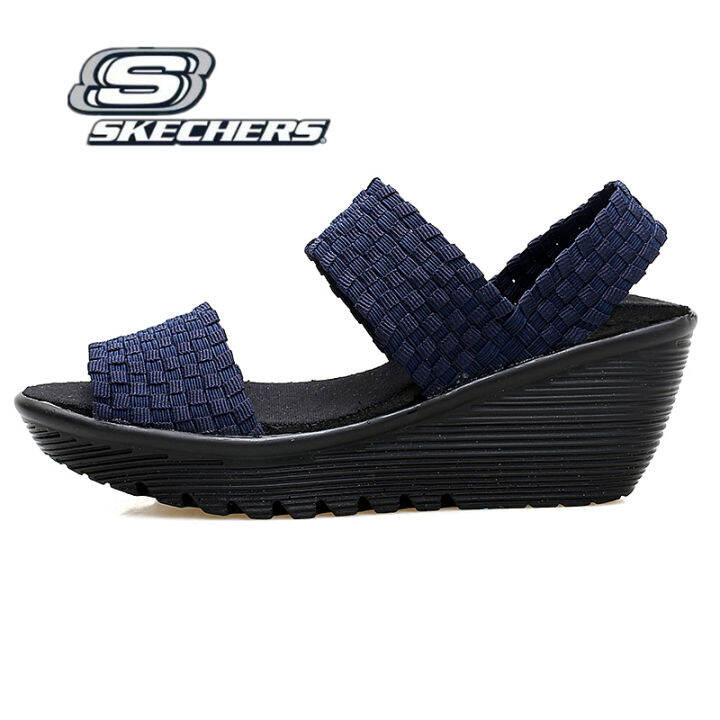 skechers-รองเท้าแตะผู้หญิง-cali-rumbler-wave-สตรี-รองเท้าแตะส้นเตารีด-ส้นสูง-ทอรองเท้า-31778-bbk