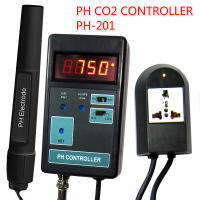 ตัววัดค่า PH ควบคุม CO2ตู้ปลาตู้ปลาจอแสดงผลแอลซีแบบดีดิจิตอลระยะการ14.00PH ~ เต้ารับพร้อมสวิตช์110V/220V ขายดีที่สุด