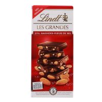 Lindt ลินด์เลกรังด์31เปอร์เซ็นต์อัลมอนด์เกล็ดเกลือ 150 กรัม