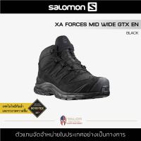 Salomon - XA Forces Mid Wide GTX En [Black] รองเท้าเดินป่า รองเท้าผู้ชาย สีดำ คอมแบท กันน้ำได้ ลุยโคลน หน้าเท้ากว้าง