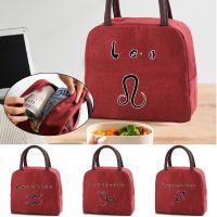 ✓┇□ Women Lunch Bag Waterproof Insulated Lunch Bags Child Portable Thermal Lunch Box Keep Food Cooler Pouch for Hiking or Work