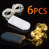 【YF】☈♂ஐ  6 Pack Led Lights Battery Operated String Firefly for Wedding Bedroom