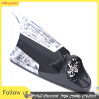 ? AM Car WIND Power LED Anti collision Light SHARK ครีบเสาอากาศเตือนแฟลชโคมไฟ