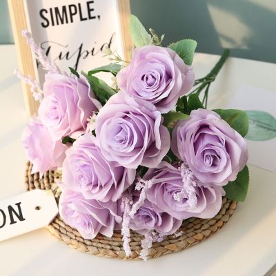 [Like Activities] ArtificialSilkWedding Party Bouquet Home GardenRoom Desktop Decoration SimulationFlower Arrangement