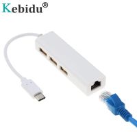 Kebidu ประเภท C มาใหม่ล่าสุดข้อเสนอที่สำคัญออนไลน์เพื่อ RJ45อะแดปเตอร์อีเทอร์เน็ต USB การถ่ายโอนข้อมูล3.1ฮับ RJ45เครือข่ายอะแดปเตอร์สำหรับ Macbook ฮับประเภท C