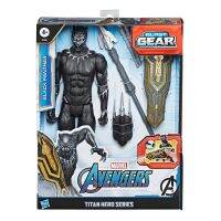 สินค้าขายดี!!! ของเล่น หุ่น ฟิกเกอร์ แบล็ค แพนเธอร์ มาร์เวล Marvel Avengers Titan Hero Series Blast Gear Deluxe Black Panther Action... ของเล่น โมเดล โมเดลรถ ของเล่น ของขวัญ ของสะสม รถ หุ่นยนต์ ตุ๊กตา โมเดลนักฟุตบอล ฟิกเกอร์ Model