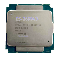 ใช้ Xeon CPU E5-2699V3 SR1XD 2.3GHz 18หลัก36เธรด45M 145W 22nm LGA 2011-3 E5-2699v3โปรเซสเซอร์ E5 E5-2699V3