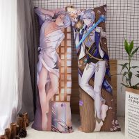 แนะนำ Genshin Impact Dakimakura ปลอกหมอน 59" กอดร่างกายหมอนอะนิเมะเกมหมอน Otaku ปลอกหมอน