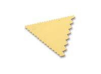 MF 02764 TRIANGULAR DECORATING CPMB 9.3*8.3 CM 3 SIDE PLASTI