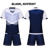 Custom Kids Football Jerseys School Team Soccer Jersey Camiseta de Futbol For Boys Breathable Train Suits Football Uniform Kids