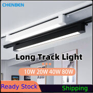 Chenben Led Tuyến Tính đèn theo dõi 10W 20W 40W đèn rọi trần LED Theo Dõi