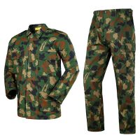 ☼◆ Fronter Mens Tactical Jacket Pants Camo BDU Uniform 2PC Army Multicam Apparel Suit Sobest