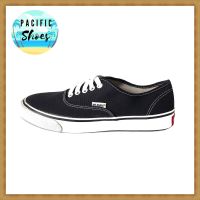 MASHARE รองเท้าผ้าใบมาแชร์ VANS รุ่น V9 สีดำ รองเท้าผ้าใบชาย รองเท้าผ้าใบสีดำ by Pacific Shoes