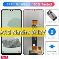 ZZOOI 6.5" Original Replacement LCD For Samsung Galaxy A12 Nacho A127F  with Touch Screen Digitizer For SM-A127F/DSN A127M LCD Display