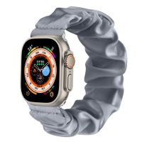 สายโดนัทมัดผมยืดหยุ่นได้สำหรับนาฬิกา Apple Ultra 49Mm 7 8 41Mm 45Mm วงแหวนสำหรับ IWatch 6 5 4 3 38Mm 42Mm 40Mm 44Mm นาฬิกาข้อมือ