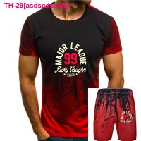 asdsadsaaff เสื้อกล้ามจาก Major League Baseball masculina Camiseta Ricky Vaughn Jogador Oficial de Beisebol 99