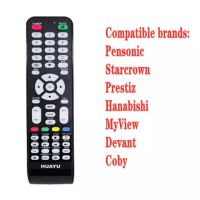 Prestiz Huayu Universal LCDLED Remote Control compatible Pensonic Starcrown Prestiz Hanabishi MyView Devant Coby