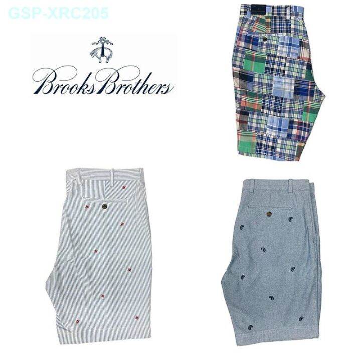 ∏☎ Brooks Brothers Brooks Brothers Brooksbrothers Men Summer Youth Popular Leisure Pants Cotton