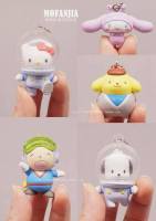 เซ็ต 5 โมเดล ซานริโอ tabo my melody kitty sanrio คิตตี้ ปอมปอมปูริน