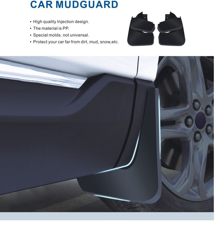 Car Tyre Mudguard for BMW X5 PVC Auto Mud Flaps Wear Resistant