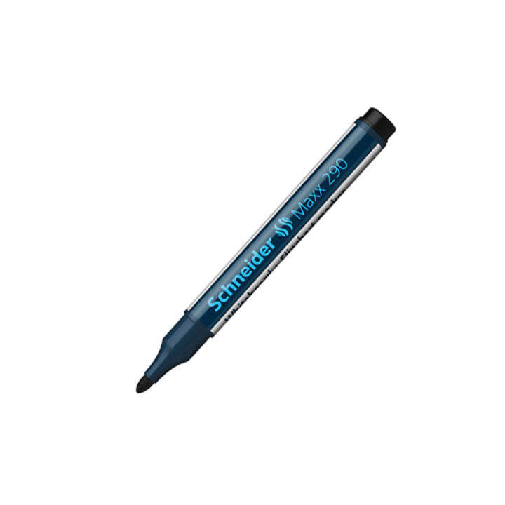 Schneider Maxx 290 Tábla- és Flipchart Marker Fekete 2-3 Mm Kerek Hegy Utantoltheto P6216759