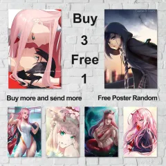 Japanese Anime Beauty Girl (22) Gifts Canvas Painting Poster Wall Art  Decorative Picture Prints Modern Decor Framed-unframed 16x24inch(40x60cm)