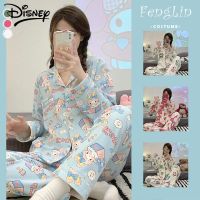 Kawaii Sanrio Anime Cinnamoroll MyMelody Girl Pajamas Cute Cartoon Soft Breathable Casual Homewear Long Sleeve Trousers Set Gift