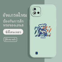 เคสrealme c20 ซอฟท์แวร์แองเจิลอาย กันรอย กันน้ำ ฝาหลังลื่น ปกเต็ม ไม่ติดขอบ ไม่ติดฟิล์มมือถือ การ์ดน่ารัก เคสป้องกันเลนส