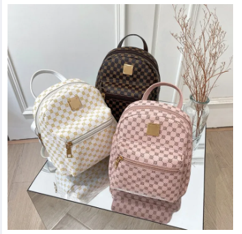 HKH Korean Leather Printed Cute Mini Bag Back Pack Sling Bags For