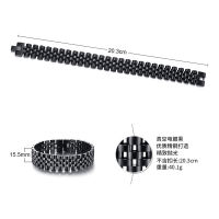 Hotrenoble สร้อยข้อมือผู้ชาย ROLLIE CHAIN LINK สร้อยข้อมือสแตนเลสสายนาฬิกาสายรัดข้อมือผู้ชาย LUXURY BAND เครื่องประดับ