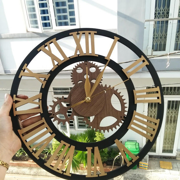 HCM][ XẢ KHO ] Đồng hồ treo tường vintage - Decor nhà cửa văn ...