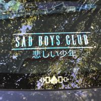 [Toy City] Sad Boys Club รูปลอกรถภายนอกอุปกรณ์ดัดแปลงส่วนบุคคลสติกเกอร์ไวนิลกันน้ำ JDM สติกเกอร์ข้อความ