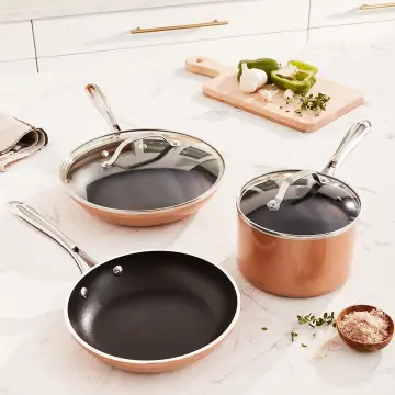 T-Fal Endura Copper Ceramic 2-Piece Fry Pan Set