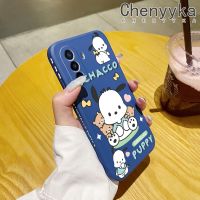 เคส Chenyyyka สำหรับ Huawei Nova Y70 Plus Nova 10 Pro Nova 10 SE ลายลูกสุนัข Pochacco บางสร้างสรรค์เคสโทรศัพท์ดีไซน์ใหม่ป้องกันขอบสี่เหลี่ยมเคสนิ่มปลอกซิลิโคนกันกระแทก