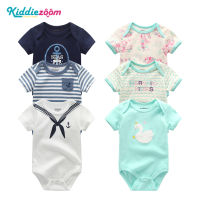 Kiddiezoom 3 ชิ้นRomperทารกสำหรับทารกแรกเกิดเสื้อผ้าน่ารัก