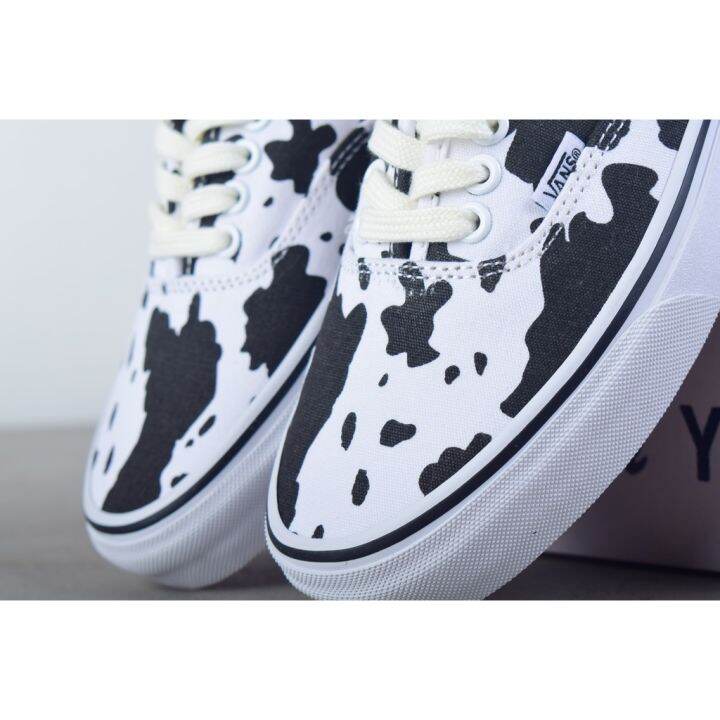 hot-original-van-original-cow-pattern-low-cut-mens-and-womens-casual-fashion-lightweight-canvas-sports-sneakers-free-shipping