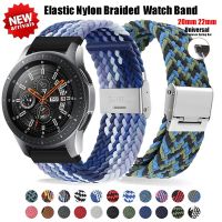 20mm 22mm Band for Samsung Galaxy Watch 4 Nylon Braided Solo Loop Strap for Galaxy Watch 4 Classic 42mm 46mm Amazfit gts 2