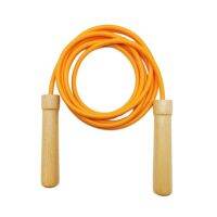 NEVERTOOLATE 360 gram wood handle ball bearing skip jump rope vintage fitness 8 mm wooden fitness crossfit boxing heavy