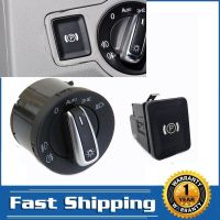 new prodects coming For Volkswagen B6 3C 2006 2011 Passat CC 2009 2012 EBP Parking Handbrake Control Button Auto Headlight Switch Knob Replacement